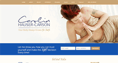Desktop Screenshot of carolinhauser.com